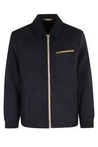Fortela Superfine Wool Zipper Jacket