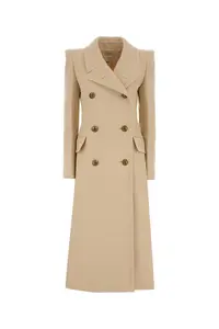 ZIMMERMANN Sand Wool Blend Hypnotic Coat