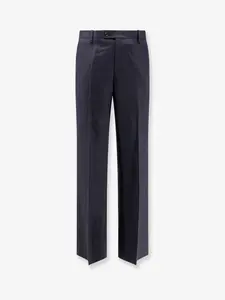 TONYWACK Wool Blend Pinstriped Trousers