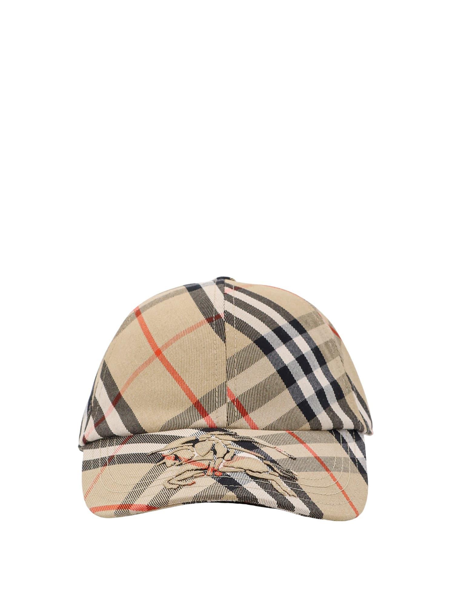 Burberry Bias Check Cap