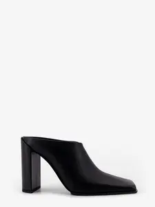 Square Leather Mule - ALAIA