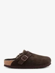 Birkenstock Boston Shearling Suede Mocha