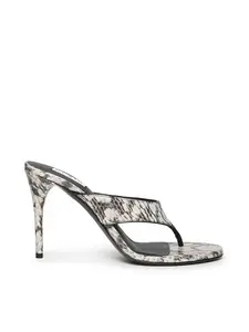 Alaia Elaphe Flip-flop Mules
