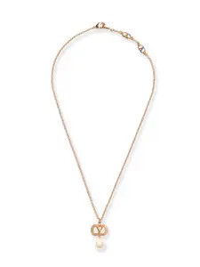 Valentino Garavani Ovalette Metal Necklace