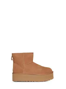 UGG Mini Classic Platform suede ankle boots