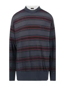 Balenciaga Logo Layered Sweater