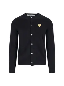 Comme des Garçons Play Wool Cardigan and T-shirt