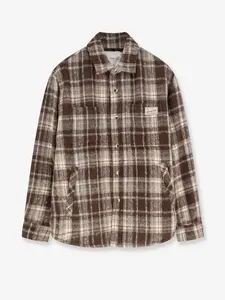 DUNST Madras Pattern Flannel Jacket