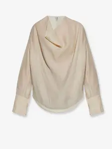 Toteme Lyocell and Linen Blend Shirt