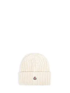 MONCLER Wool and Cashmere Beanie Hat