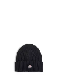 MONCLER Beanie wool and cashmere hat