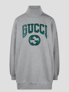 Gucci Embroidery Jersey Sweatshirt