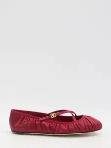Dolce & Gabbana Satin Ballerinas