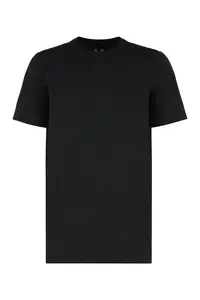 Rick Owens Round Neck Cotton T-shirt