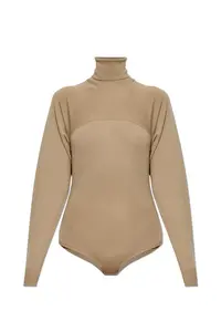 Mm6 Maison Margiela Bodysuit With Turtleneck