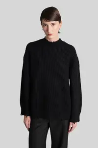 SIMKHAI Willa Knitwear in Black Wool