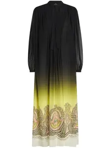 Etro Printed Silk Dress