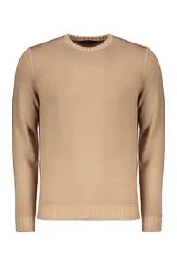 Moorer Beige Sweater With Long Sleeves