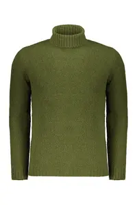 Moorer Elegant Olive Green Turtleneck Sweater