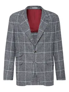 Brunello Cucinelli Wool Deconstructed Jacket