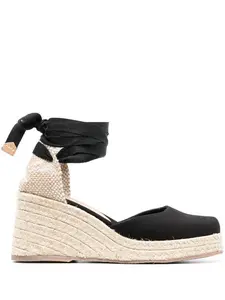Castañer Castañer Tina Raffia Wedge Espadrilles