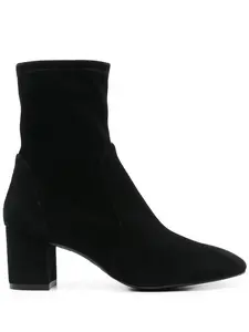 STUART WEITZMAN Black Ankle Boot
