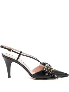 Valentino Garavani Bowow Leather Pumps