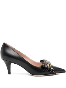 Valentino Garavani Bowow Leather Pumps
