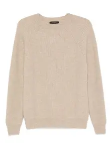 Zanone Beige Long-sleeved Sweater