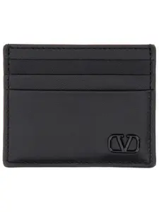 Valentino Garavani Calfskin Vlogo Signature Card Holder