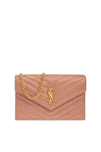 Saint Laurent Wallet Cassandre On A Chain