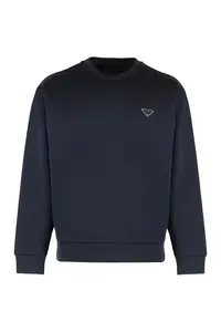 Prada Cotton Crew-neck Sweatshirt