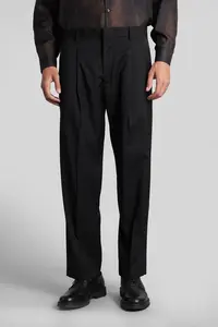 costumein Vincent Pants in Black Wool