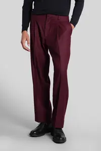costumein Vincent Pants in Bordeaux Wool