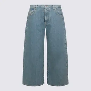 THE ATTICO Blue Cotton Jeans