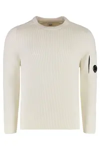 C.p. Company Cotton Blend Crew-neck Sweater