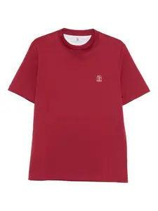Brunello Cucinelli Logo Cotton T-shirt
