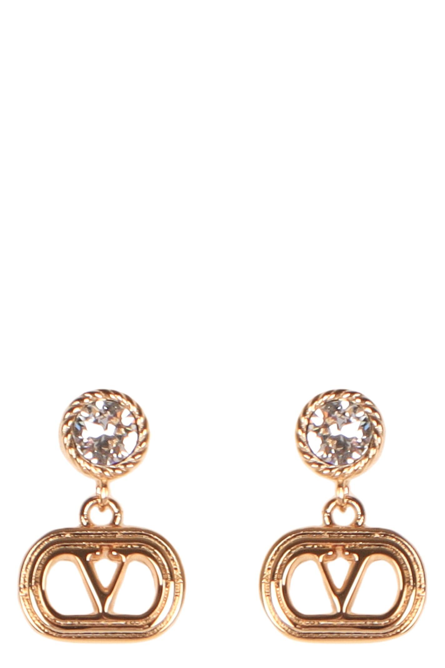 Valentino Garavani V-logo Signature Earrings