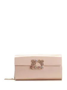 Roger Vivier Satin Clutch Bag