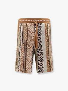 LANEUS Cotton Blend Bermuda Shorts