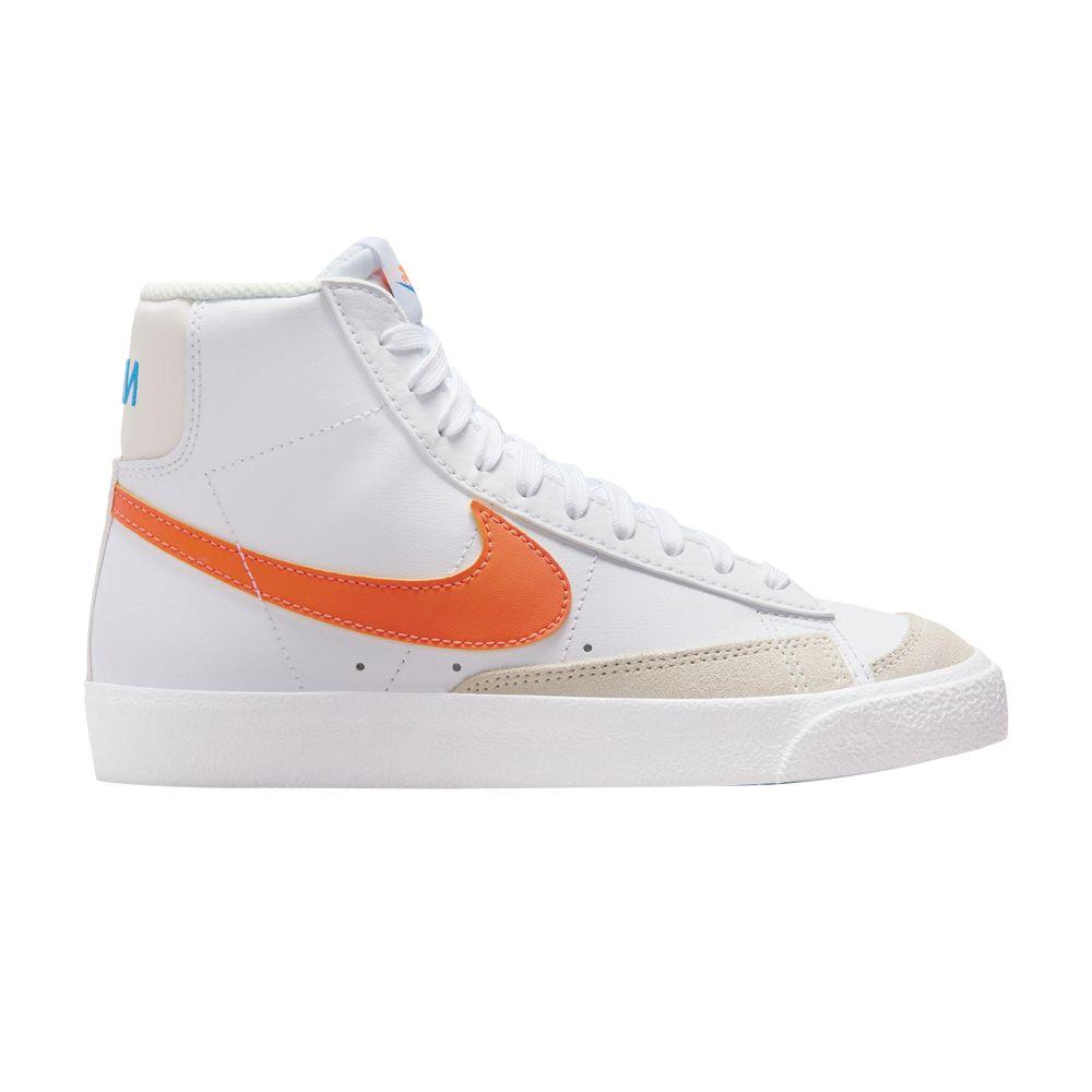 Nike Blazer Mid 77 White Total Orange