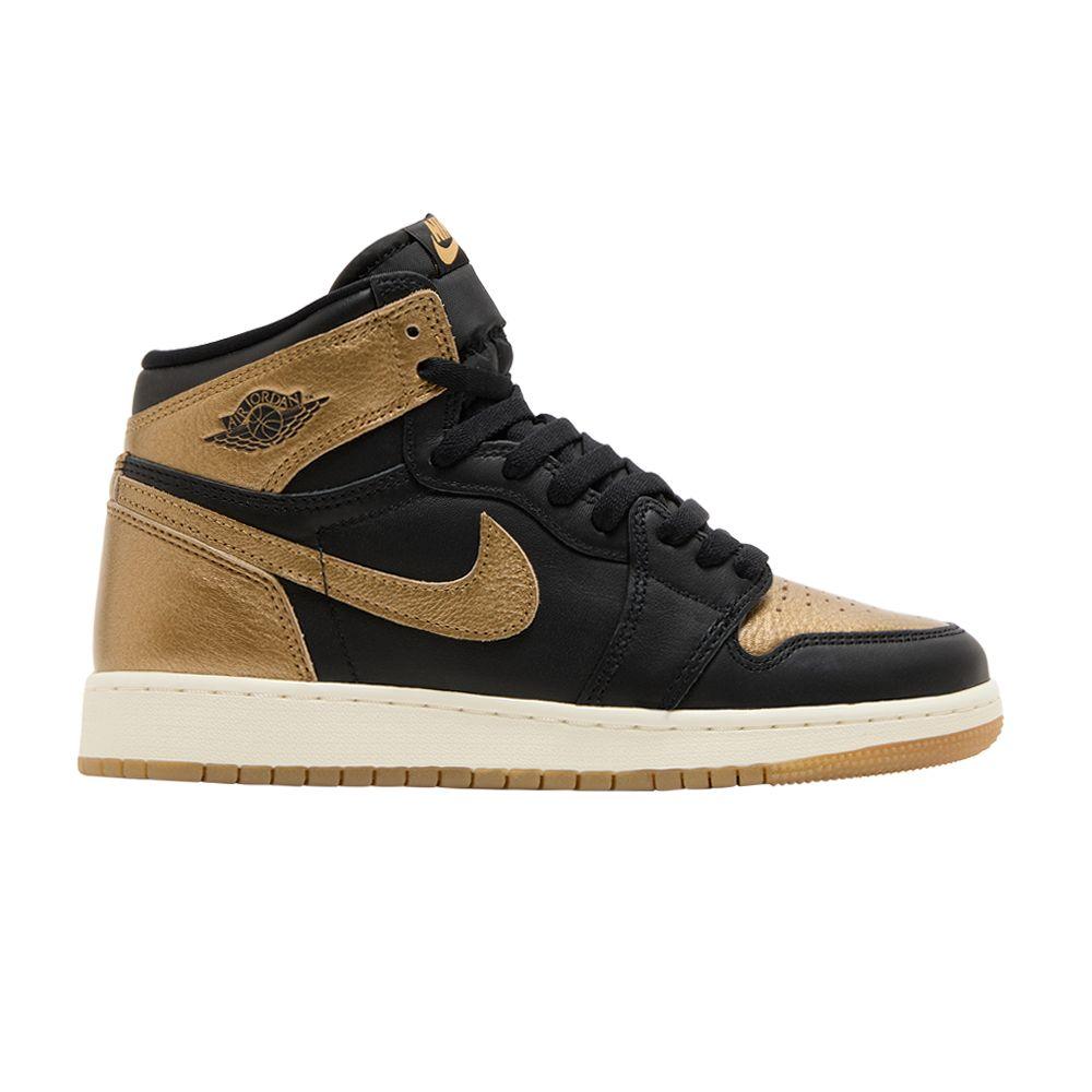 Air Jordan 1 Retro High OG Black Metallic Gold