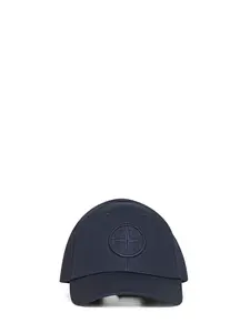 STONE ISLAND Blue Cotton Rep Baseball Cap