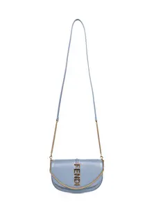 Wallet on Chain Fendigraphy leather crossbody bag - FENDI
