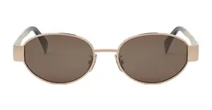 Celine Metal Triomphe Gold Sunglasses