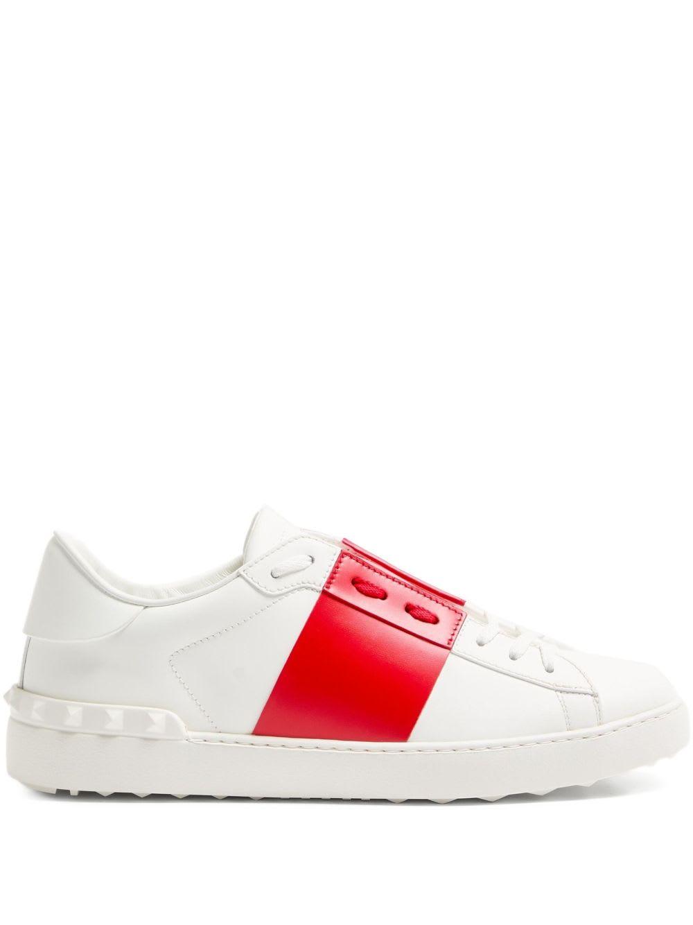 Valentino Garavani Open Leather Sneakers