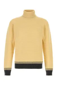 ZEGNA Yellow Cashmere Sweater