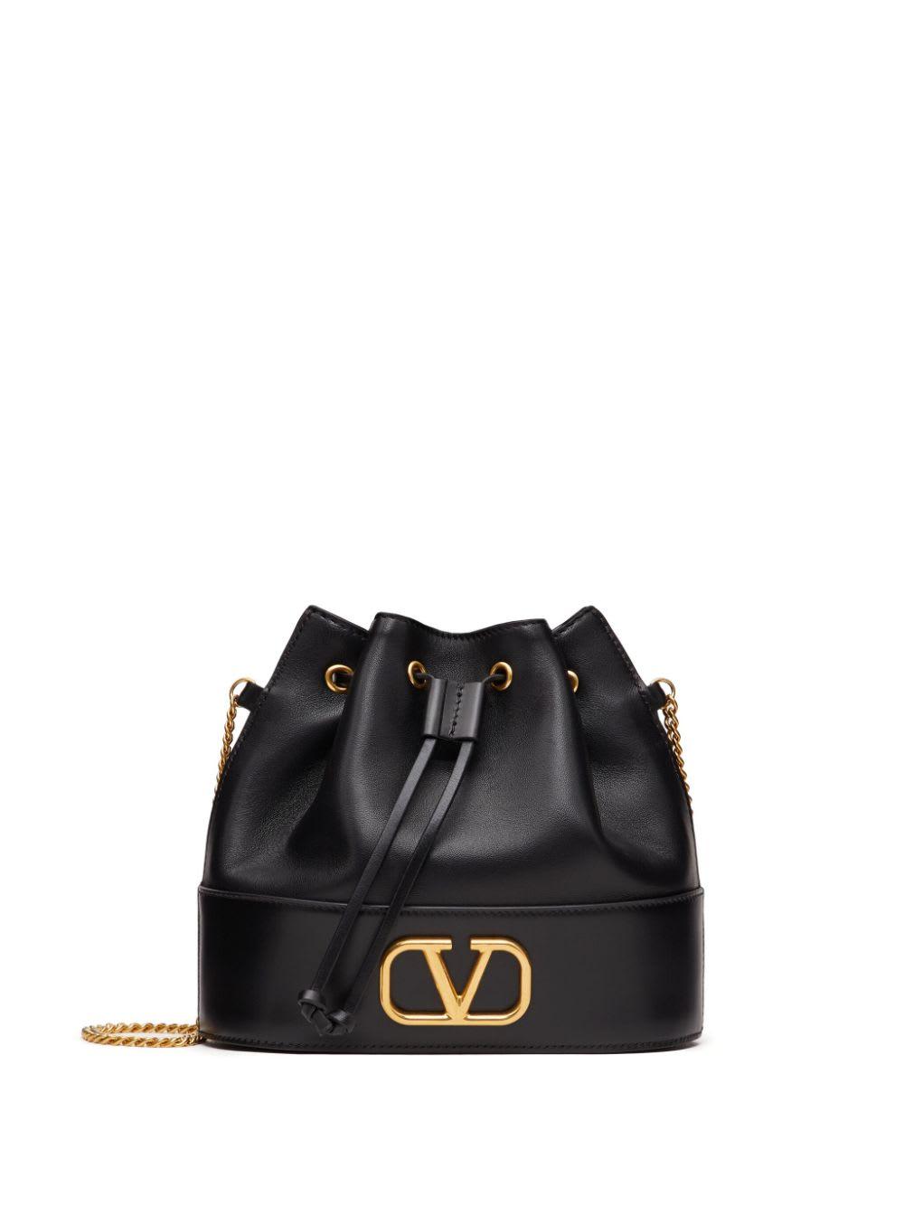 Valentino Garavani Vlogo Signature Leather Mini Bag