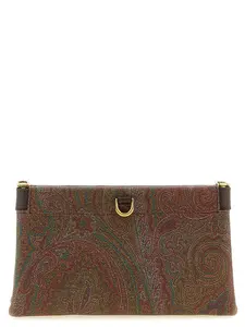 Etro Arnica Clutch and Clutch Talk Mini With Shoulder Strap