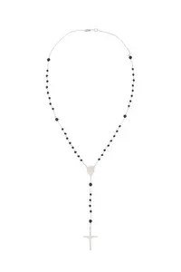 Dolce & Gabbana Rosary Cross Pendant Necklace